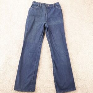 Maverick Jeans Womens vintage 70sDark Wash Denim Bootcut‎  Retro Western 29X33